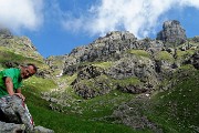 BENIGNI, salito dalla Val Pianella e la sua cima, disceso dalla Val Salmurano il 18 giugno 2017  - FOTOGALLERY